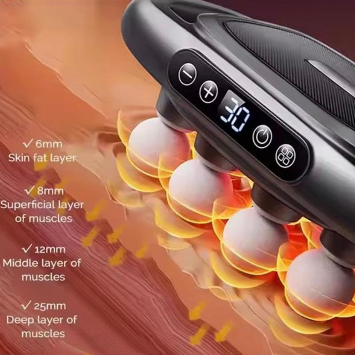 Ceradime Pro 16-Head Deep Tissue Massager