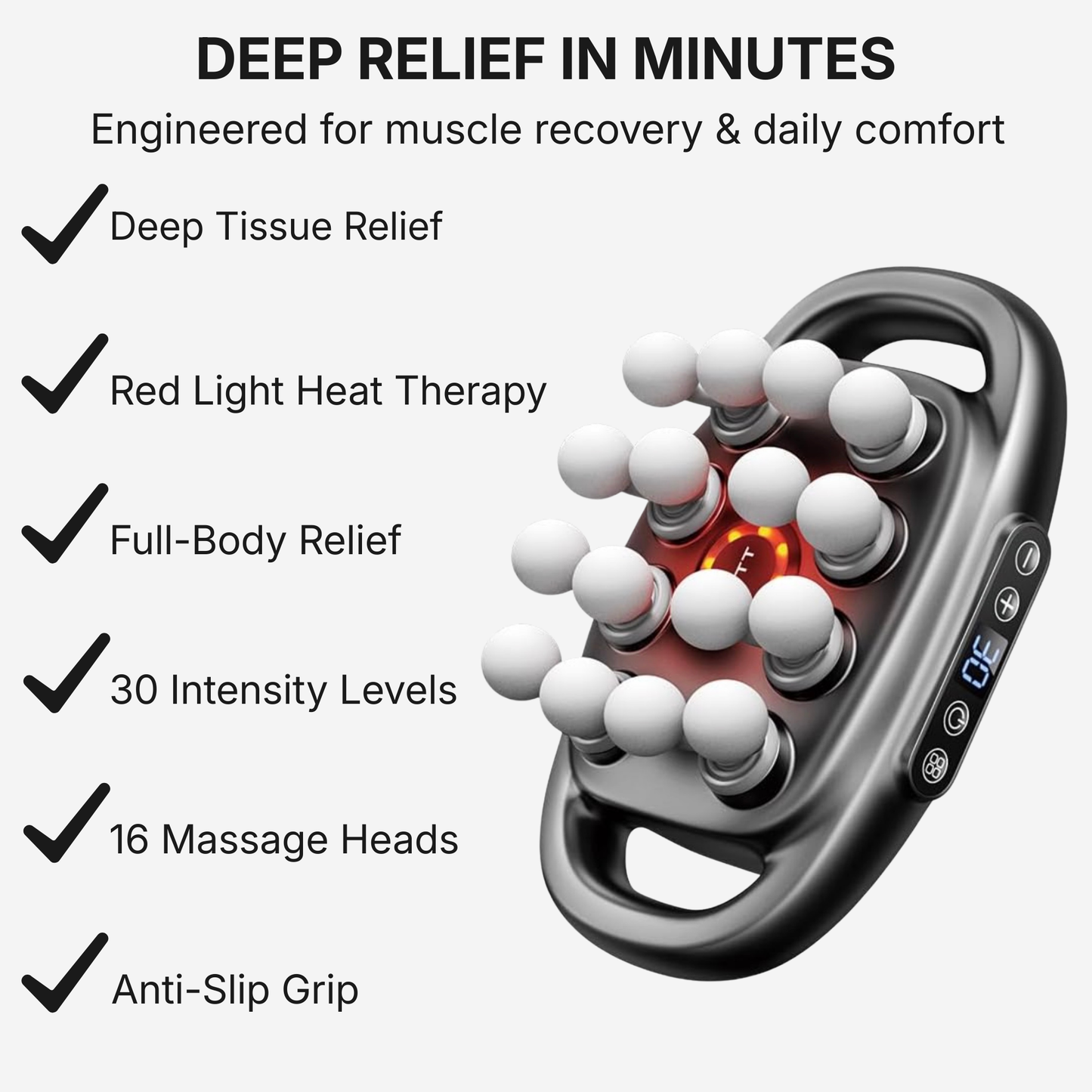 Ceradime Pro 16-Head Deep Tissue Massager